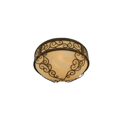 Lilliana 3 Light 21" Wide Flush Mount Bowl Ceiling Fixture