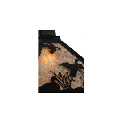 Ducks in Flight 5 Light 12" Wide Linear Pendant