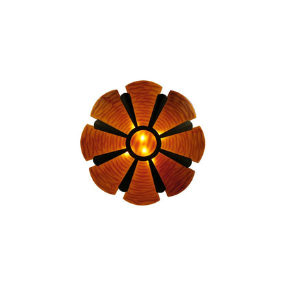 Metro Fusion 4 Light 49" Wide Semi-Flush Bowl Ceiling Fixture - Mahogany Bronze Finish