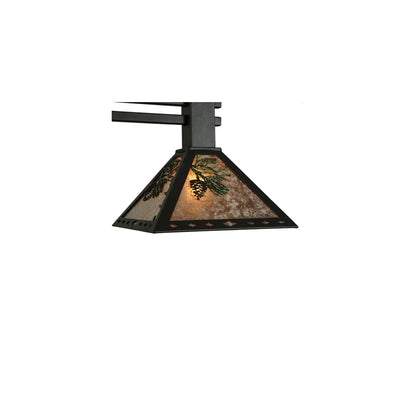 Winter Pine 3 Light 12" Wide Linear Pendant