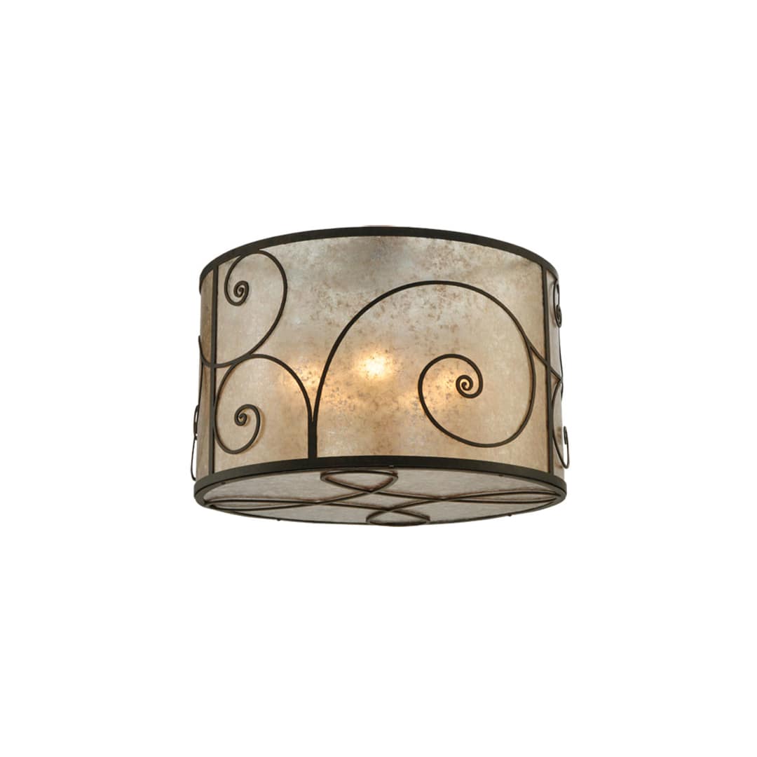 Granada 5 Light 30" Wide Flush Mount Drum Ceiling Fixture