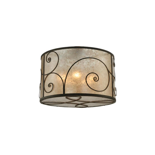 Granada 5 Light 30" Wide Flush Mount Drum Ceiling Fixture