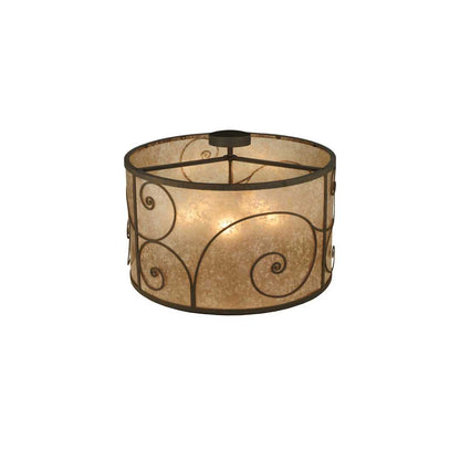 Granada 5 Light 30" Wide Flush Mount Drum Ceiling Fixture