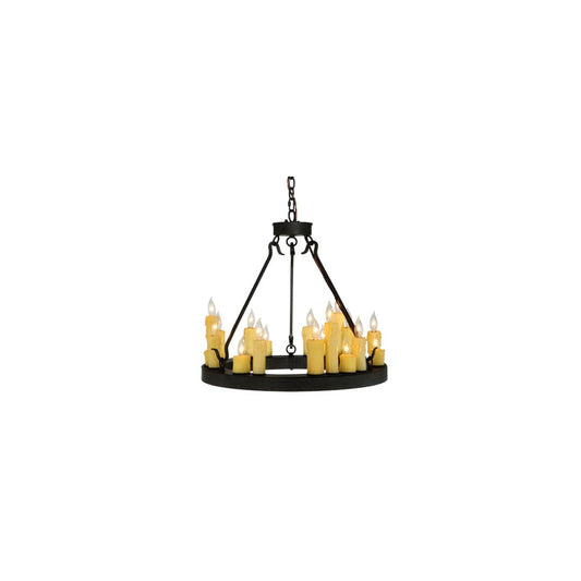 Deina 18 Light 24" Wide Taper Candle Style Chandelier