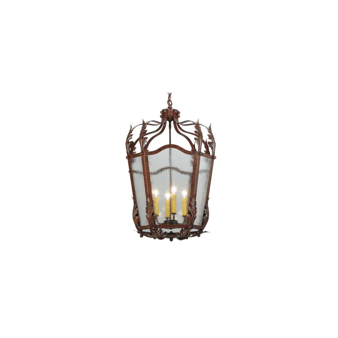 Citadel 4 Light 22" Wide Taper Candle Pendant