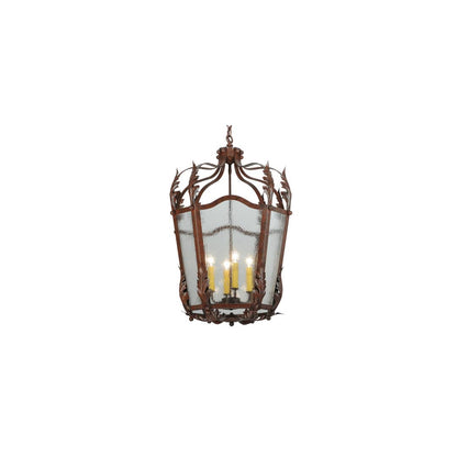 Citadel 4 Light 22" Wide Taper Candle Pendant