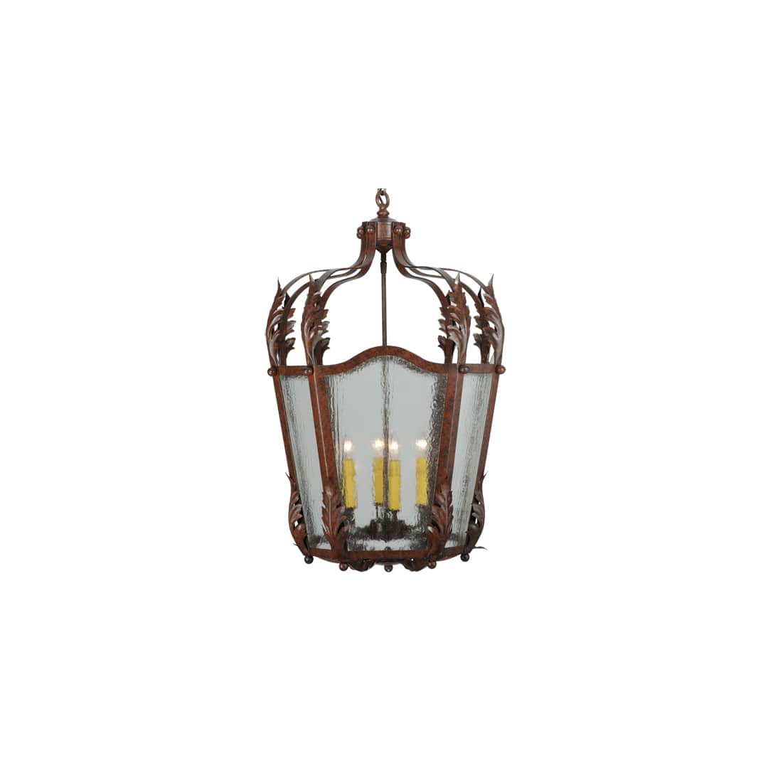 Citadel 4 Light 22" Wide Taper Candle Pendant