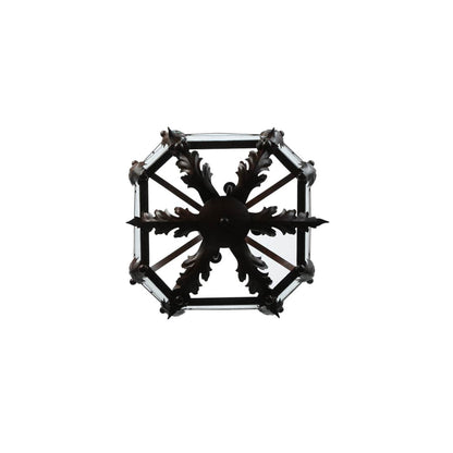 Citadel 4 Light 22" Wide Taper Candle Pendant