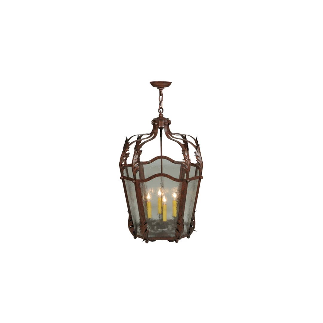 Citadel 4 Light 22" Wide Taper Candle Pendant