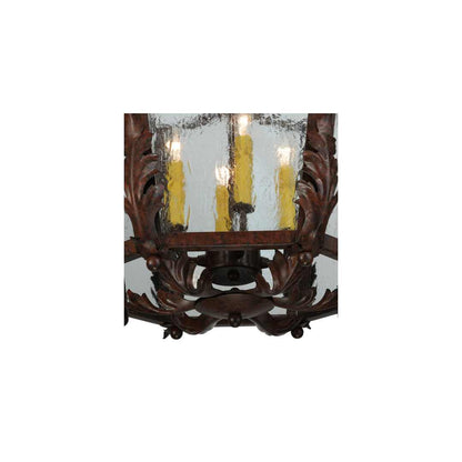 Citadel 4 Light 22" Wide Taper Candle Pendant