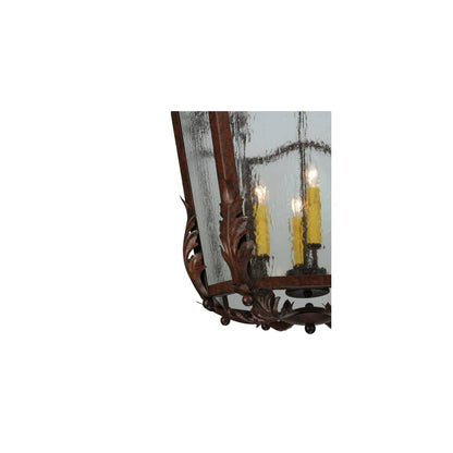 Citadel 4 Light 22" Wide Taper Candle Pendant