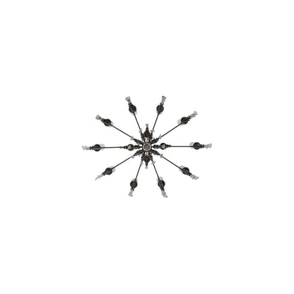 Windsor 14 Light 50" Wide Crystal Candle Style Chandelier