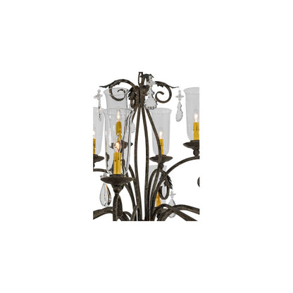 Windsor 14 Light 50" Wide Crystal Candle Style Chandelier