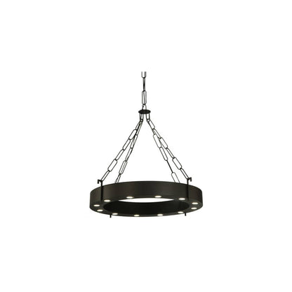 Bangle 12 Light 38" Wide Pendant