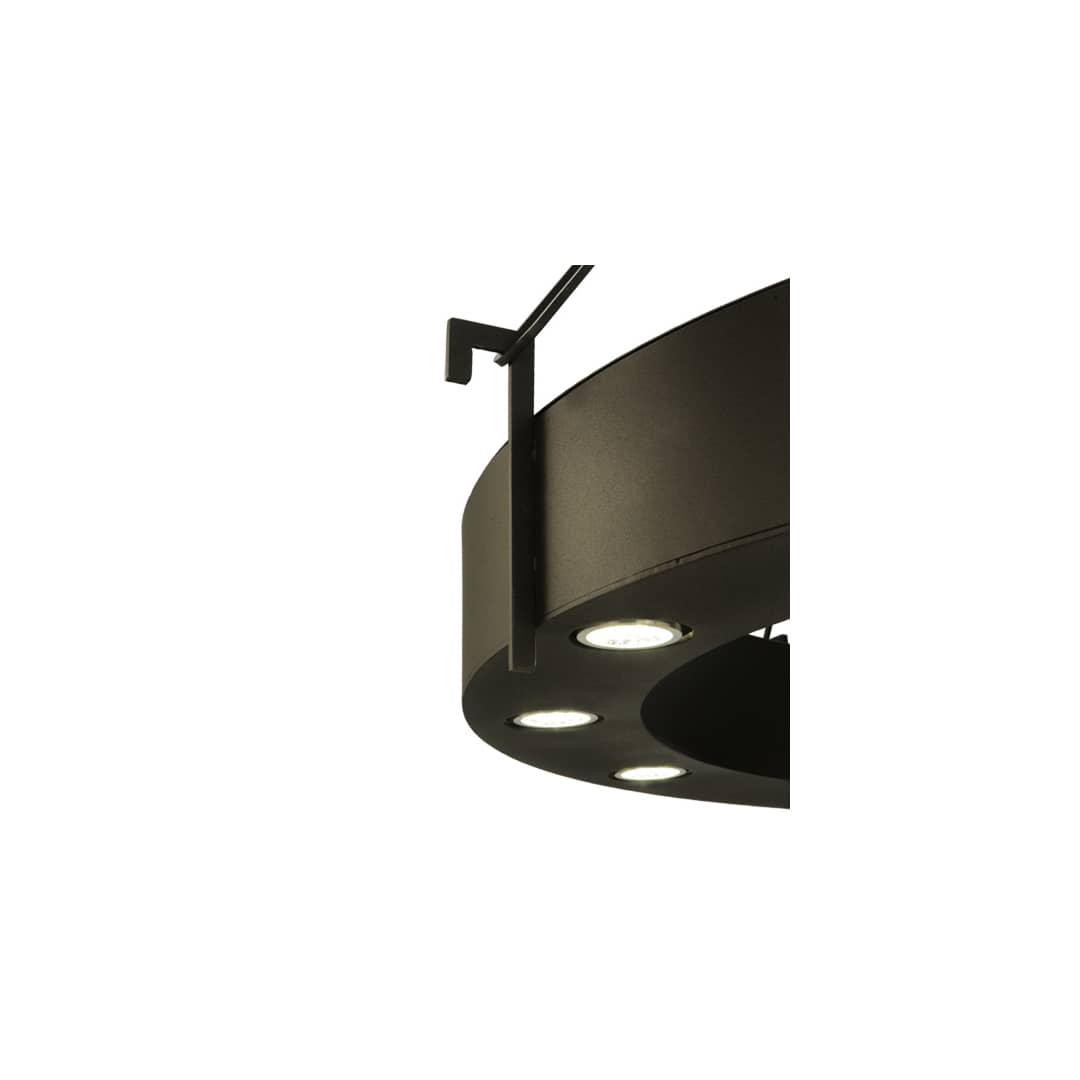 Bangle 12 Light 38" Wide Pendant