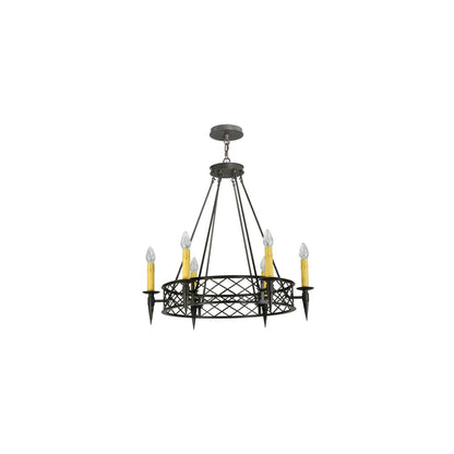Topridge 6 Light 33" Wide Taper Candle Style Chandelier