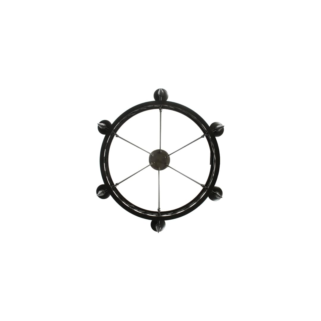 Topridge 6 Light 33" Wide Taper Candle Style Chandelier