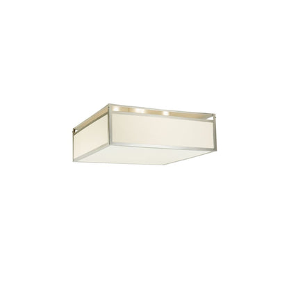 Quadrato Illusion 4 Light 36" Wide Semi-Flush Square Ceiling Fixture