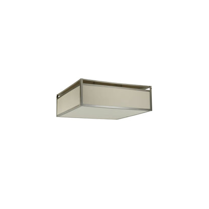 Quadrato Illusion 4 Light 36" Wide Semi-Flush Square Ceiling Fixture
