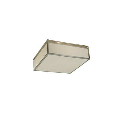 Quadrato Illusion 4 Light 36" Wide Semi-Flush Square Ceiling Fixture