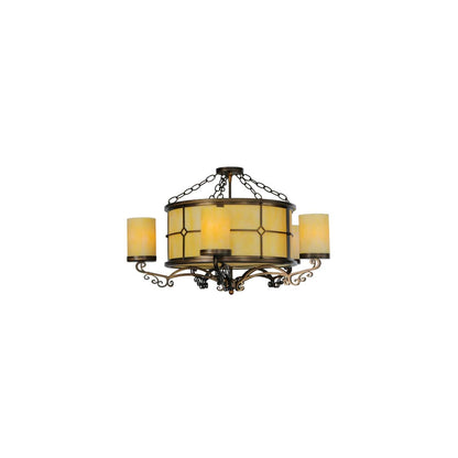 Standford 5 Light 30" Wide Semi-Flush Ceiling Fixture