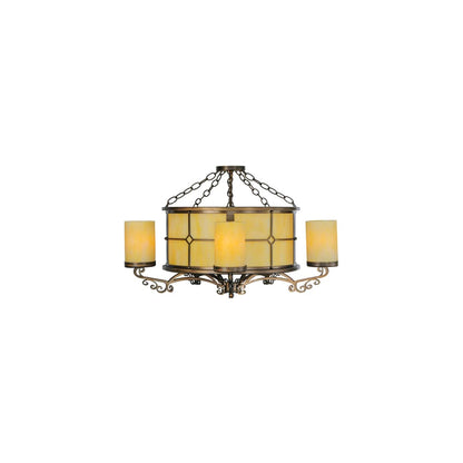 Standford 5 Light 30" Wide Semi-Flush Ceiling Fixture
