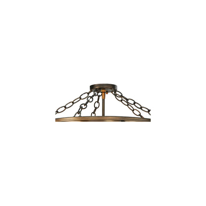 Standford 5 Light 30" Wide Semi-Flush Ceiling Fixture