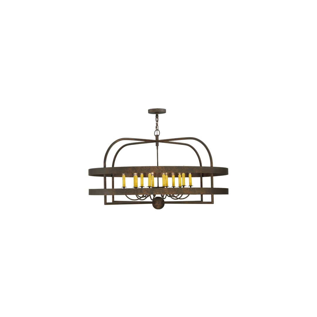 Aldari 12 Light 48" Wide Taper Candle Style Chandelier