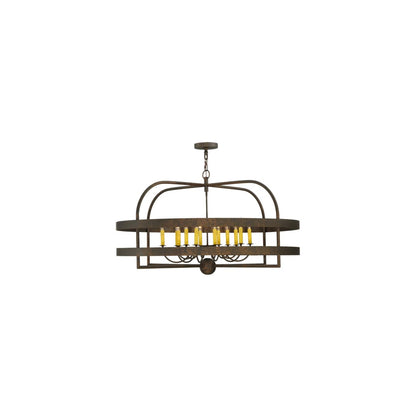 Aldari 12 Light 48" Wide Taper Candle Style Chandelier