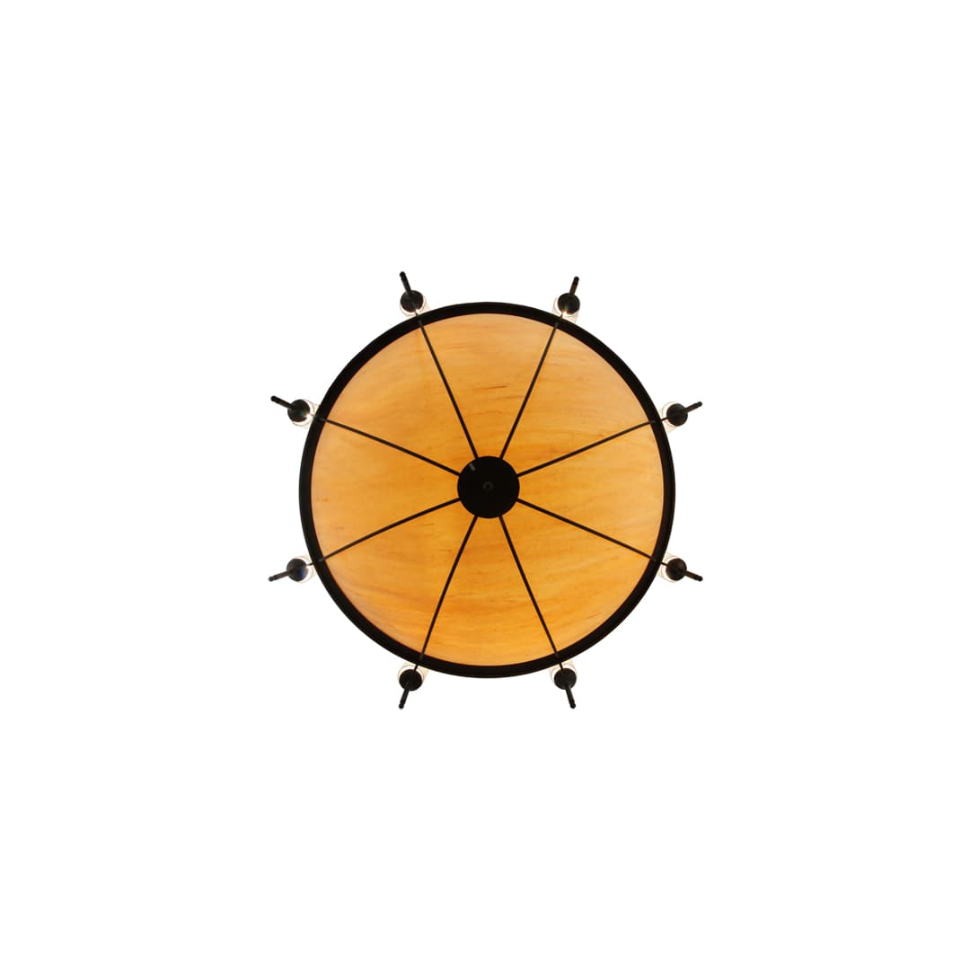 Alysia 8 Light 85" Wide Semi-Flush Bowl Ceiling Fixture