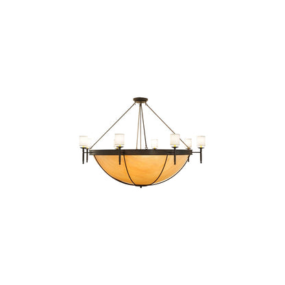 Alysia 8 Light 85" Wide Semi-Flush Bowl Ceiling Fixture