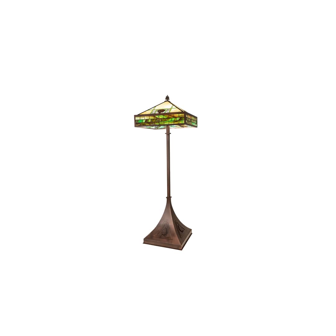 Pinecone Ridge 4 Light 81" Tall Buffet Floor Lamp