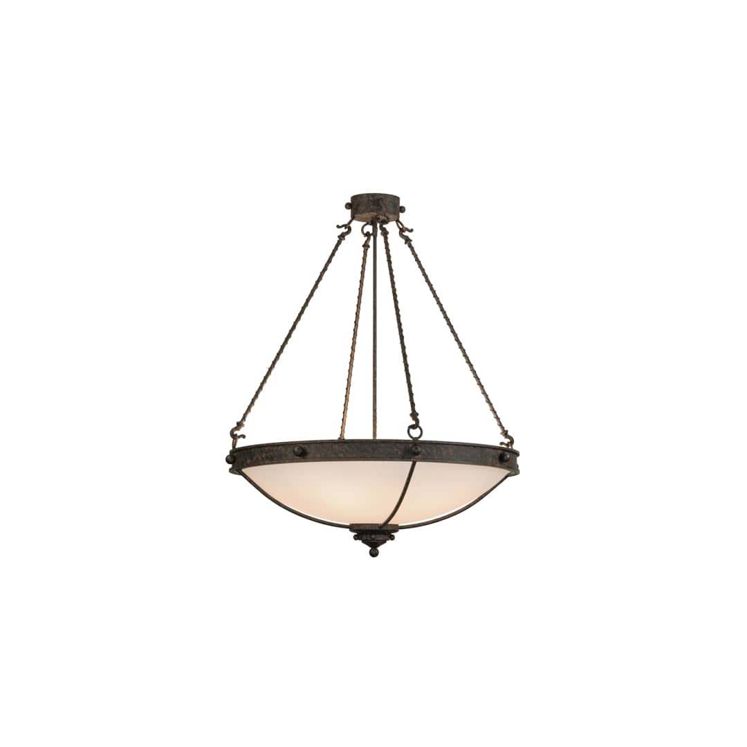 Freya 6 Light 30" Wide Semi-Flush Bowl Ceiling Fixture