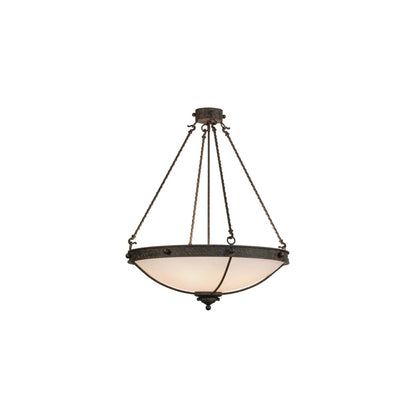 Freya 6 Light 30" Wide Semi-Flush Bowl Ceiling Fixture