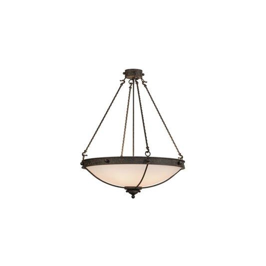 Freya 6 Light 30" Wide Semi-Flush Bowl Ceiling Fixture