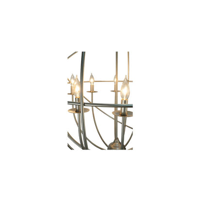 Atom Enerjisi 12 Light 36" Wide Taper Candle Style Chandelier