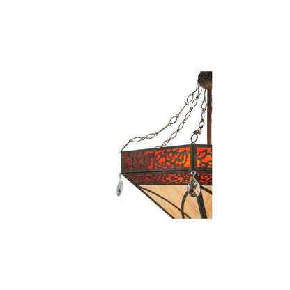 Larkfield 6 Light 37" Wide Crystal Pendant