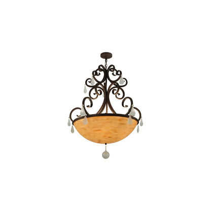 Jeri 5 Light 37" Wide Crystal Pendant