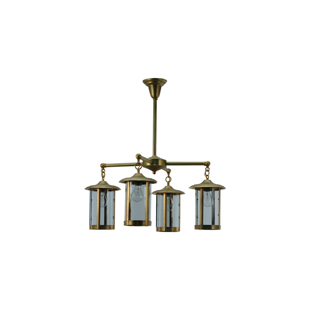 Craftsman Signature Fulton Prime 4 Light 31" Wide Chandelier