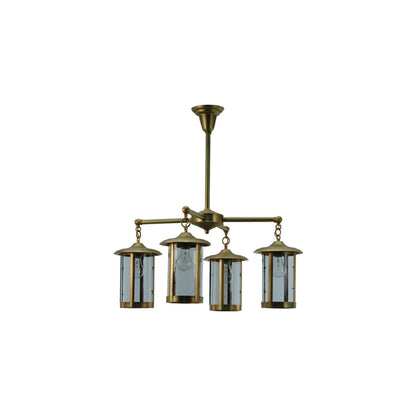 Craftsman Signature Fulton Prime 4 Light 31" Wide Chandelier