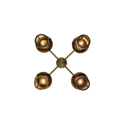 Craftsman Signature Fulton Prime 4 Light 31" Wide Chandelier