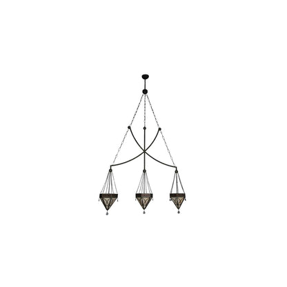 Larkfield 3 Light 12" Wide Linear Pendant