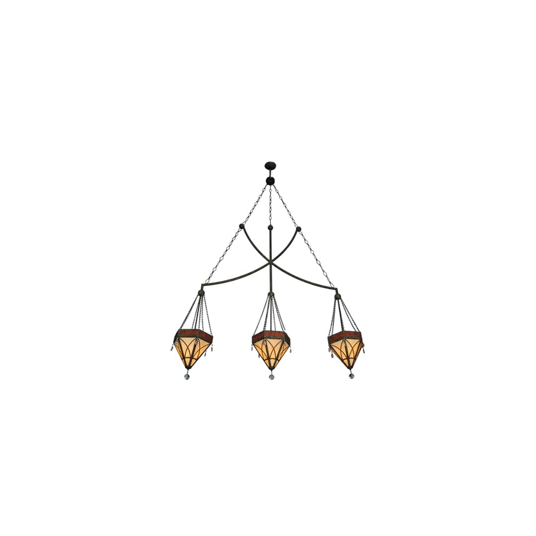 Larkfield 3 Light 12" Wide Linear Pendant
