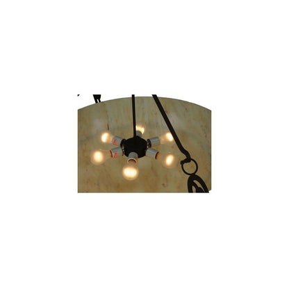 Ceres 6 Light 42" Wide Semi-Flush Bowl Ceiling Fixture