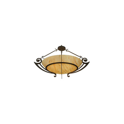 Ceres 6 Light 42" Wide Semi-Flush Bowl Ceiling Fixture