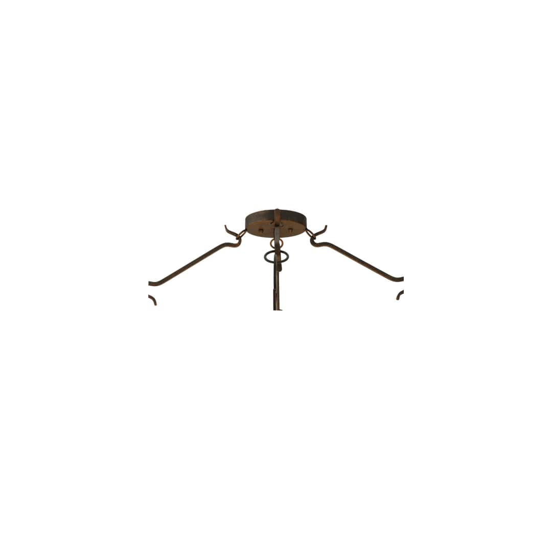 Ceres 6 Light 36" Wide Semi-Flush Bowl Ceiling Fixture