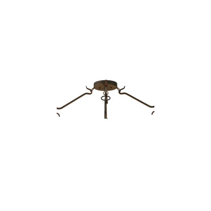 Ceres 6 Light 36" Wide Semi-Flush Bowl Ceiling Fixture