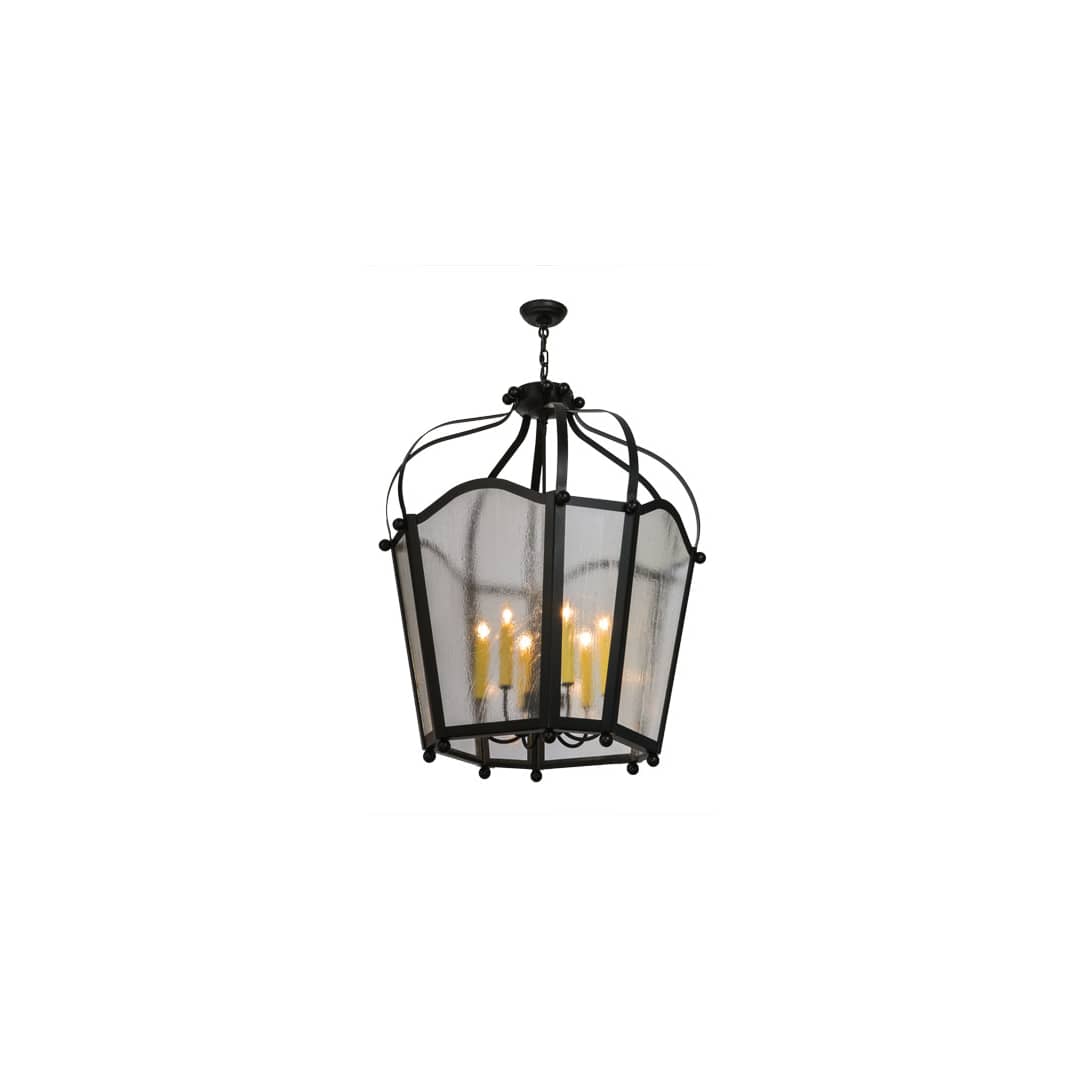 Citadel 6 Light 33" Wide Taper Candle Pendant