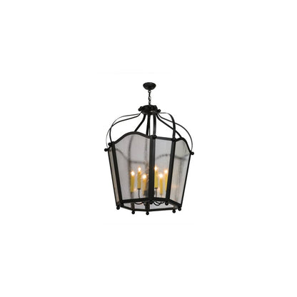 Citadel 6 Light 33" Wide Taper Candle Pendant
