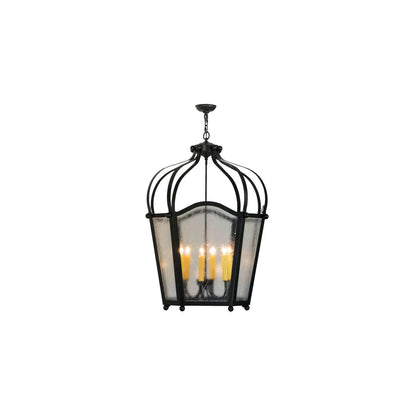 Citadel 6 Light 33" Wide Taper Candle Pendant
